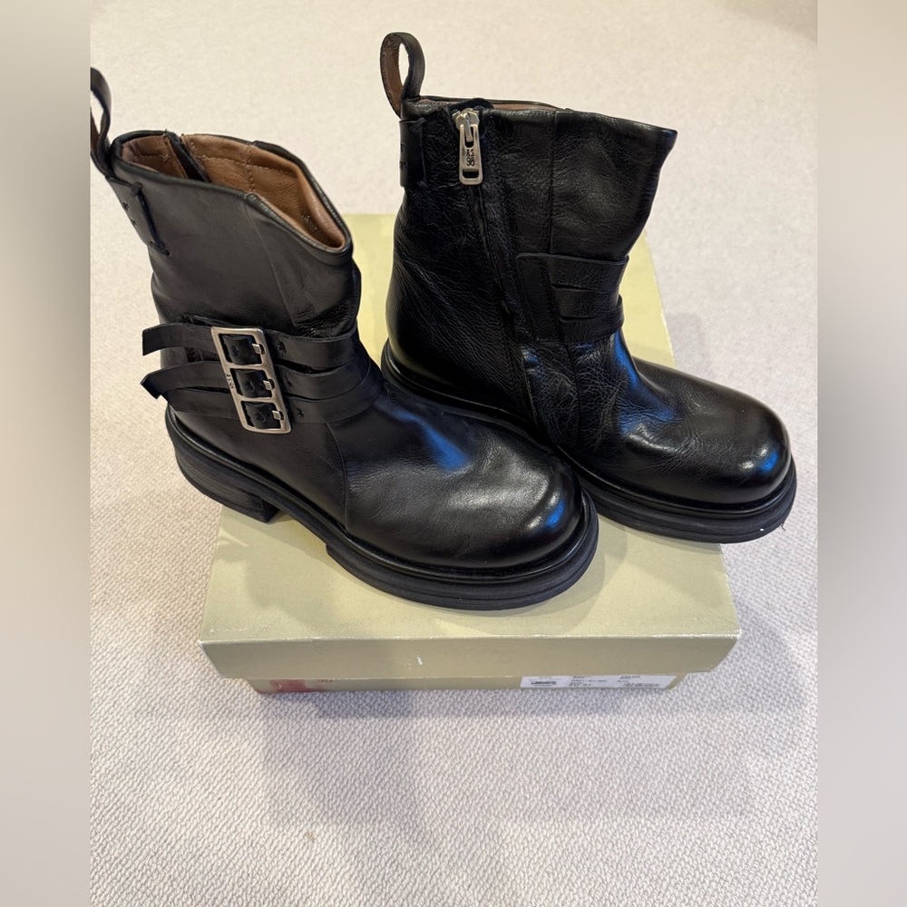 A.S.98 x free people crossroads moto boots 37 NEW NIB